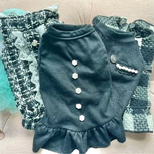 X Small Chanel and Tiffany Inspired Dog Clothing
